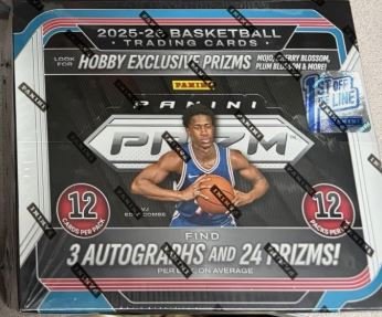 2025-26 Panini Basketball Prizm Hobby FOTL First Off The Line