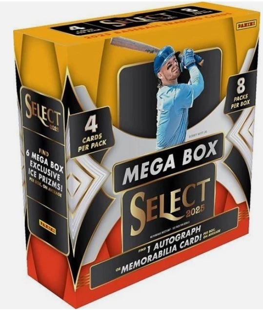 2025 Panini Select Baseball Mega Box