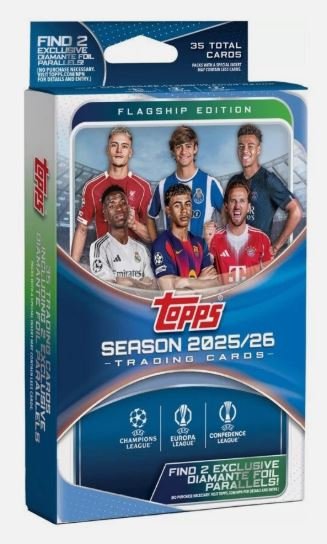 2025-26 Topps UEFA Club Competitions Flagship Hanger Box