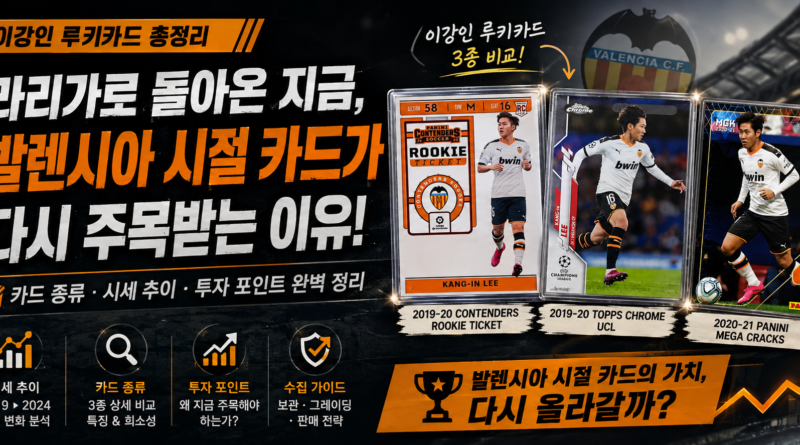 이강인 루키카드 총정리